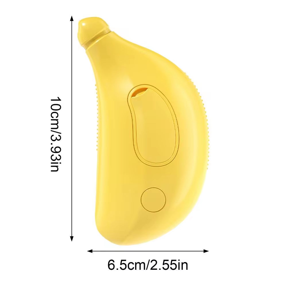 3-in-1 Steamy Pet Grooming Brush – Electric Steam, Massage & De-shedding Tool for Dogs & Cats